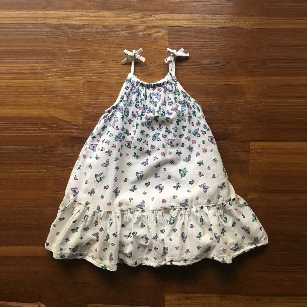 Old Navy | White Butterfly Sundress